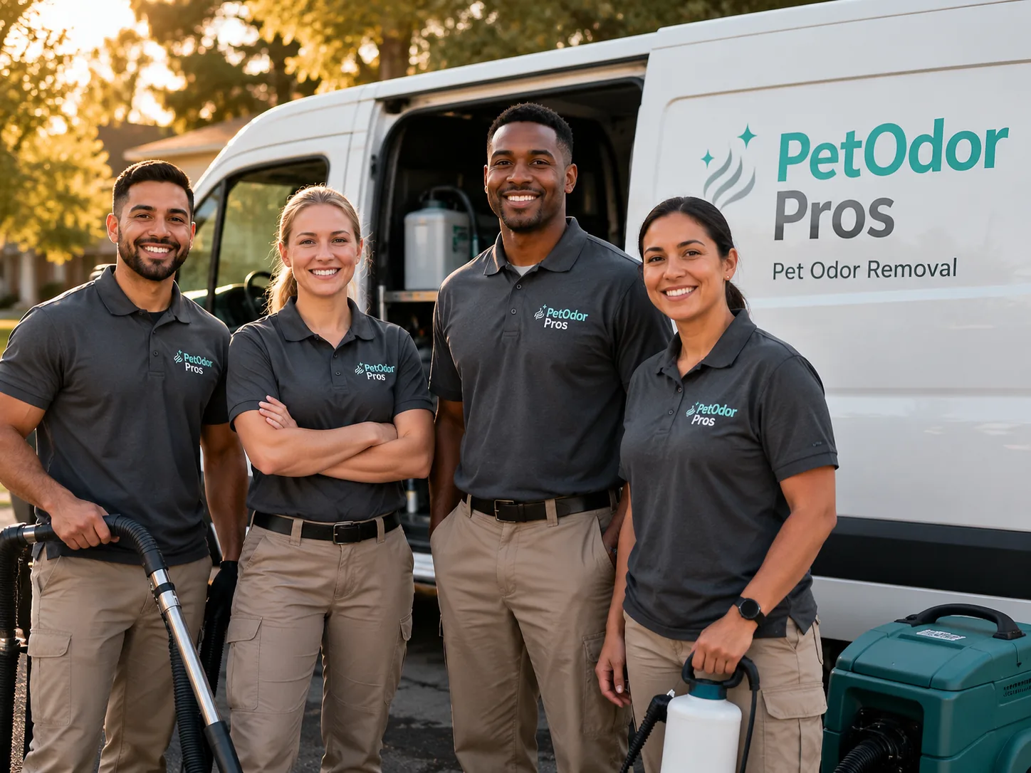 Pet Odor Removal team serving Woodbury, NY